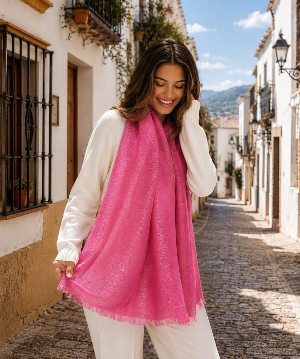 Hallie - Pearlescent Occasion Scarf
