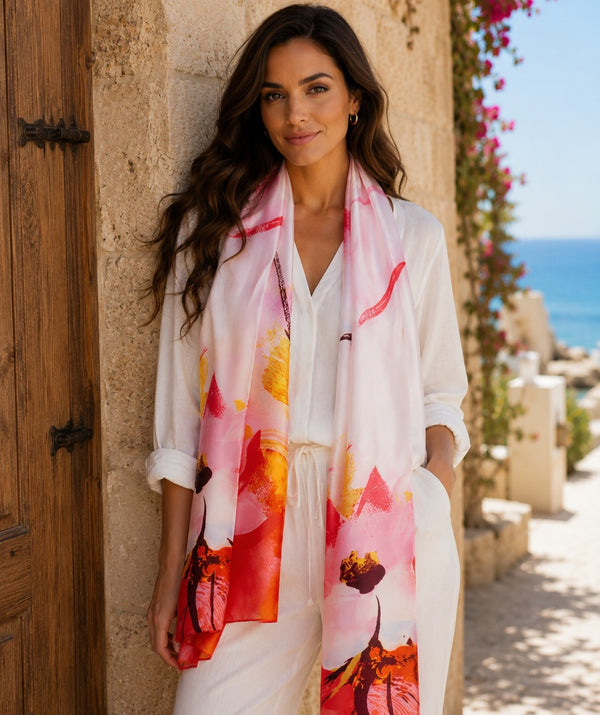 Carino - Satin Silk Scarf