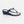 Appollo - Navy Jewelled Wedge Sandal
