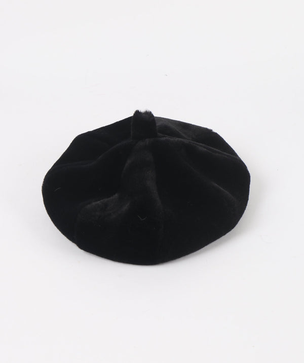 Morgan - Faux Fur Beret